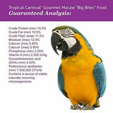 F.M. Brown's Tropical Carnival Gourmet Macaw Food Big Bites 14-lb