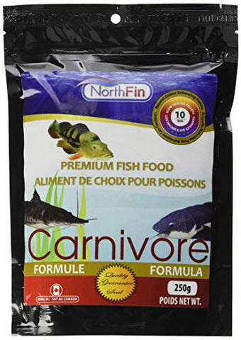 Northfin Food Carnivore Formula 10Mm Pellet 250 Gram Package