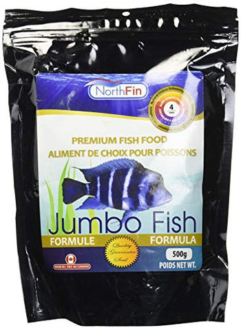 Northfin Food Jumbo Formula 4Mm Pellet 500 Gram Package