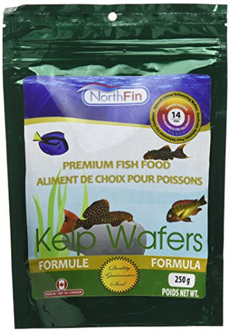 Northfin Food Kelp Wafers 14Mm Pellet 250 Gram Package