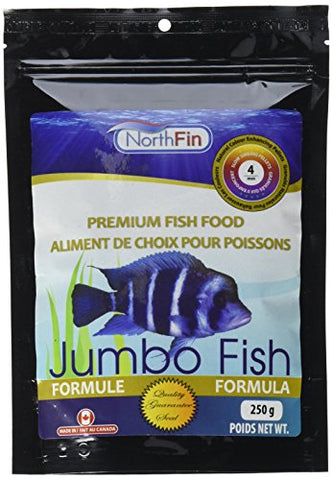 Northfin Food Jumbo Formula 4Mm Pellet 250 Gram Package