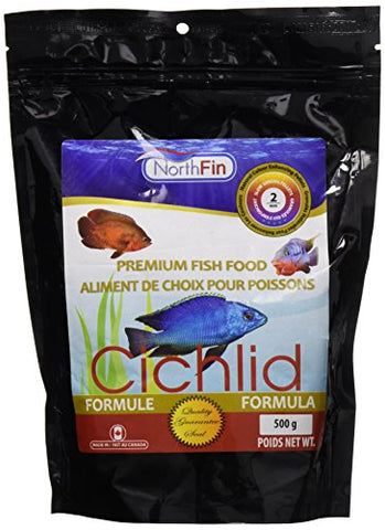 Northfin Food Cichlid Formula 2Mm Pellet 500 Gram Package