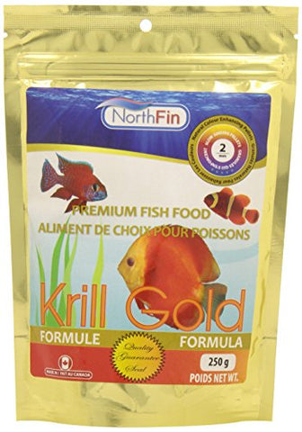 Northfin Food Krill Gold 2Mm Pellet 250 Gram Package