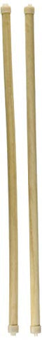 Living World 16-Inch Wooden Perch, 2-Pack