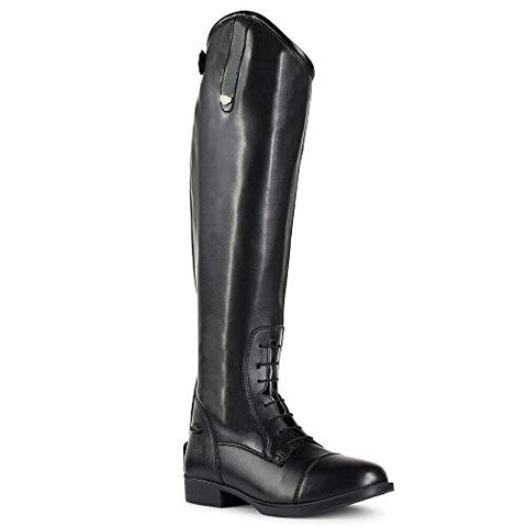 HORZE Rover Field Tall Boots, Color: Black, Size: 7.5-R (39019-BL-7.5-R)