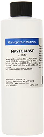 HomeoPet Mastoblast Liquid for Mastitis, 8-Ounce