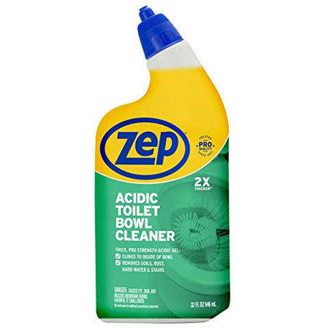 Zep ZUATBC32 Toilet Bowl Cleaner & Deodorizer, 32-oz. - Quantity 1
