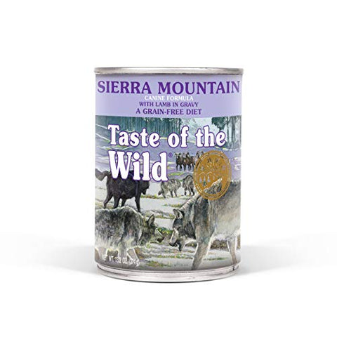 Taste Of The Wild Sierra Mountain Canned Dog Food, 13.2 Oz, Medium