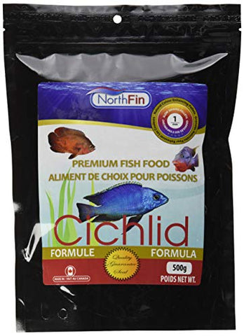 Northfin Food Cichlid Formula 1Mm Pellet 500 Gram Package