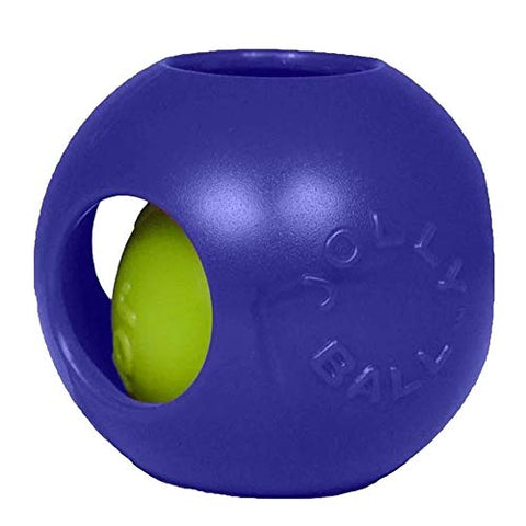 Jolly Pets Teaser Ball Color: Blue, Size: 6.5" H x 6" W x 6.25" D