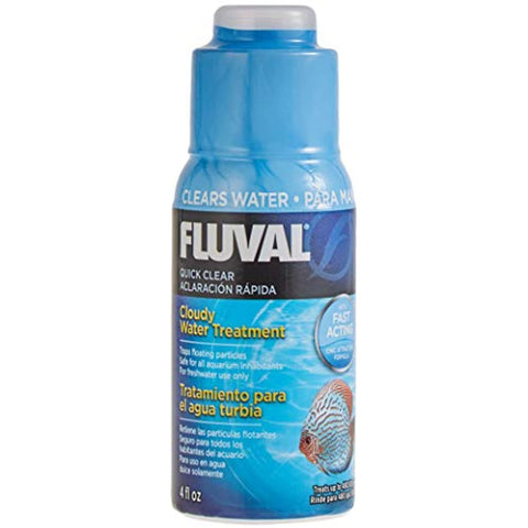 Fluval Quick Clear for Aquarium Water Treatment, 4-Ounce