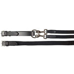 Horze Webbed Draw Reins, Black, C