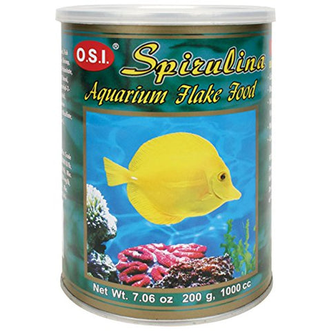 OSI Spirulina Flake Fish Food 7.06oz