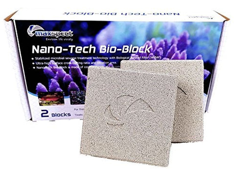 Maxspect Nano-Tech Bio-Block 2 Blocks (4" x 4" x 1")