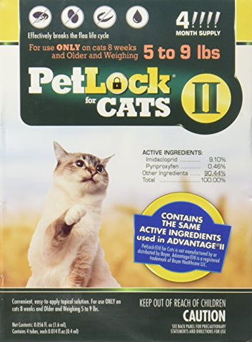 Petlock Ii Drops for Cats