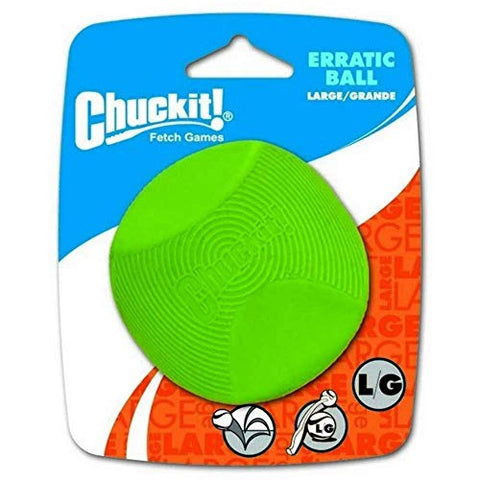Chuckit! Erratic Ball (Large, 3-Inch, 1-Pack)