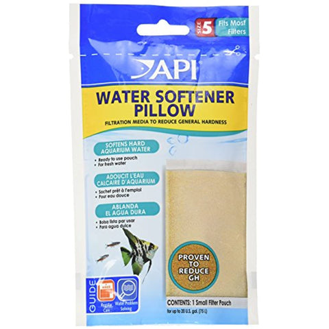 API WATER SOFTENER PILLOW Aquarium Canister Filter Filtration Pouch 1-Count Bag, size 5 (49A)