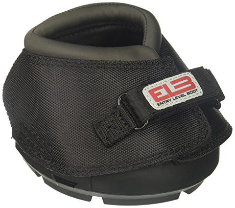 Cavallo Horse & Rider DELBR-5 ELB Regular Sole Hoof Boot, Size 5, Black