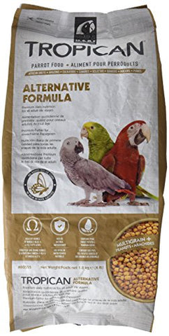 Tropican Alternative Formula for Parrots, 4 lb 1.8 kg