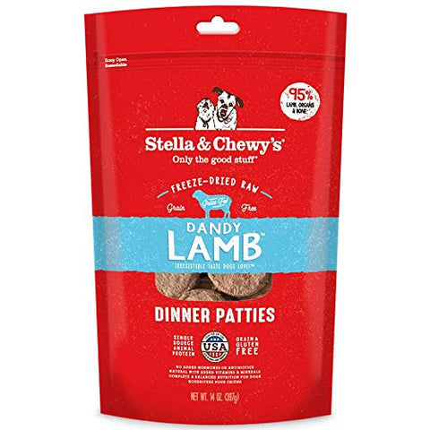 Stella & Chewy Freeze Dried Lamb 16oz bag