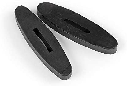 Shires Rubber Rein Stops Pack of 2 (Black)