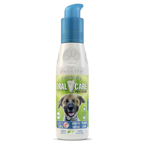 PetzLife 891016 Complete Oral Care Gel Salmon Blister-Package for Pets, 4-Ounce